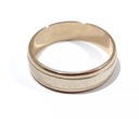 ЗОЛОТОЕ КОЛЬЦО С БЕЛЫМ ЗОЛОТОМ 585/2,63Г Р.12