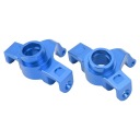2 PIÈCES RC CAR STEERING CUP STOP ALUMINIUM CIEMNONIEBIESKI POUR MJX 16208 16207 16210photo 4