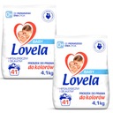 Lovela BABY Детский порошок для стирки красок 2x 4,1 кг