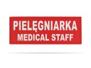 NASZYWKA ODBLASKOWA - PIELĘGNIARKA MEDICAL STAFF