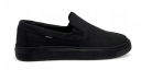 Черные спортивные мокасины, размер 41.