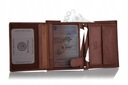 BETLEWSKI Вертикальный мужской кожаный кошелек для карточек