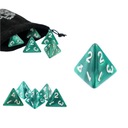 KOSTKA RPG KRÓL MORZAN KOŚĆ CZTEROŚCIENNA K4