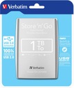 Жесткий диск VERBATIM 2,5 дюйма Store 'n' Go, 1 ТБ, USB 3.0