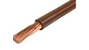 Монтажный кабель H05V-K (LgY) 0,5 коричневый /100м/