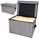 TEXTILE BOX 40x30x25см контейнер с крышкой для органайзера для гардероба