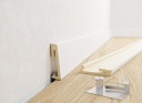 Плинтус Solid Oak из ПВХ, 60 мм, ALPHA, 2,2 м, декоративный плинтус AP6135