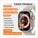 SmartWatch NFC Sport Wodoodporny smartwatch GPS Materiał paska guma