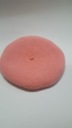 beret różowy gruby