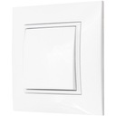 ВЫКЛЮЧАТЕЛЬ ОДИНАРНЫЙ, БЕЛЫЙ ARIA