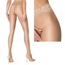 Колготки польского цвета Amour 1/2 бежевого цвета