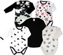 Длинное боди 5 PACK для мальчика размер 80 KLEKLE