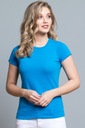Удобная женская футболка 100% хлопок Серт. много цветов M темно-синий