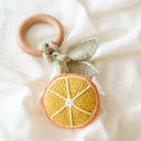 PREZENT DLA NIEMOWLAKA DZIECKA ZABAWKA GRZECHOTKA HANDMADE CHRZEST ROCZEK