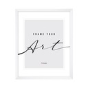 РАМКА ДЛЯ ФОТО 40x60 КЛАССИЧЕСКАЯ БЕЛАЯ ФОТОРАМКА ДЛЯ ПОСТЕРА