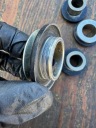 ВІДСТАНІ ПЕРІД ЗАД KAWASAKI KXF KX KLX 125 / 250 / 450 TULEJK КОЛЕСА САЙЛЕНТБЛОК  фото 4