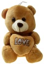 МИШКА ТЕДДИ LOVE BEAR ПОДАРОК ​​НА ДЕНЬ СВЯТОГО ВАЛЕНТИНА 20 см