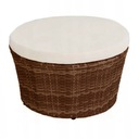 ПОДСТАВКА ДЛЯ НОГ ИЗ РОТАНГА САДОВЫЙ СТОЛИК