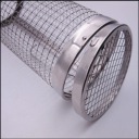 Противень для овощного гриля нержавеющая сталь MPLco круглый 20 x 9 см