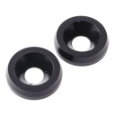 Шайбы болтов амортизаторов задние M8 alu cnc черные Simson DPR Performance