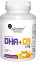 Омега ДГК 300 мг из водорослей + D3 2000МЕ 60 КАПС БЕЗ ГМО Холестерин Иммунитет
