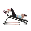 НАКЛОННАЯ СКАМЬЯ ДЛЯ УПРАЖНЕНИЙ С ТРОСАМИ