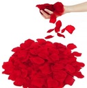ЛЕПЕСТКИ РОЗ 500 шт. цветы конфетти день святого валентина мишка роза подарок КРАСНАЯ.