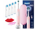 Elektrická zubná kefka Oral-B Pro  1 Pink Puzdro Počet koncoviek v súprave 1