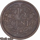 1/2 CENTA 1917 HOLANDIA