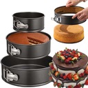 ПРОФОРМА ДЛЯ ВЫПЕЧКИ ТОРТОВ, КРУГЛАЯ БАНКА ДЛЯ ТОРТА, 3 ШТ, 24 / 26 / 28 СМ