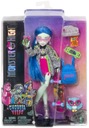 monster high> BÁBIKA GHOULIA YELPS + PRÍSLUŠENSTVO HHK58