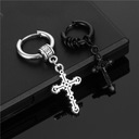 Trendy Punk Black Cross Stainless/Titanium St Marka Inna marka