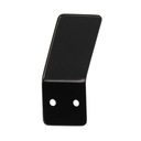 Вешалка для мебели LOFT одинарная, MAT BLACK WS04