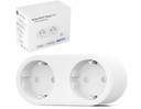TUYA inteligentne podwójne gniazdko WiFi SMART 16A