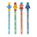 Стираемая ШАРИКОВАЯ РУЧКА С КРЫШКОЙ РОБОТА (36 ШТ.)