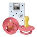 Пустышка-BIBS 6-18 HEVEA RUBBER Коралл