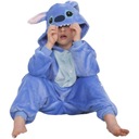 LILO STICH STRÓJ ONESIE KIGURUMI PIŻAMA - DLA DZIECI NA KARNAWAŁ Kolor dodatkowy biały