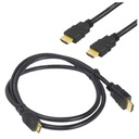 HDMI Kabel przewód do dekoder 1m 3D - 4K FULL HD