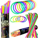 100 -кратные флуоресцентные браслеты светятся в темном цвете