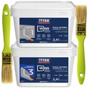 Жидкая фольга TYTAN WINS OUTER 2.4L и INNER 2.4L + кисть 2шт.