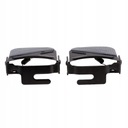 1 пара универсальных стальных задних подножек Blak