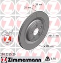 ZIMMERMANN DISCS+PADS FRONT+REAR JAGUAR XF X250 355MM photo 8 - milautoparts-fr.ukrlive.com