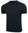 Tričko Guess Pánske tričko Bavlna Čierna SUPER SLIM FIT veľ. XL