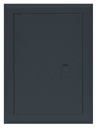 ОБЗОР ДВЕРИ РУЧКА АНТРАЦИТ МАТОВАЯ 35x35