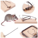 ŁAPKA NA MYSZY DREWNIANA MYSZOŁAPKA MOCNA PUŁAPKA