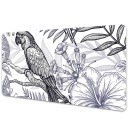 Защитный коврик для стола Мультяшный попугай 90х45 см