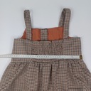 Sukienka na ramiączkach w kratkę 140 Rozmiar (new) 140 (135 - 140 cm)