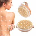 ЩЕТКА ДЛЯ МАССАЖА ДЛЯ ТЕЛА, ПИЛИНГ 2в1 Н СУХОЙ И ВЛАЖНЫЙ, АНТИЦЕЛЛЮЛИТНАЯ