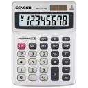 Офисный калькулятор Sencor, 8-значный ЖК-дисплей, солнечный
