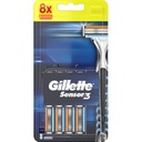 Gillette Blue 3 senzor náplne čepele 8 ks